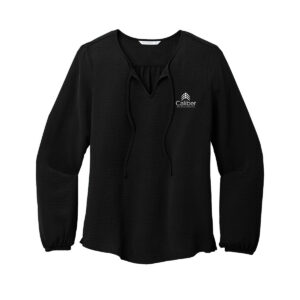 Port Authority Women's Textured Crepe Blouse